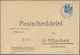 Deutschland: 1935/1949 Ca., POSTSCHECKBRIEFE, Partie Mit Ca.40 Belegen, Dabei Schwerpunkt Deutsche B - Colecciones