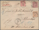 Delcampe - Altdeutschland: 1851/1871, Posten Mit Ca.55 Belegen, Dabei Baden Mit Postablagestempeln, Preussen Mi - Colecciones