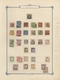 Altdeutschland Und Kolonien: 1849/1919, Großformatiges, Altes Permanent Album (ca 37x39 Cm, Klemmbin - Verzamelingen
