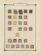 Delcampe - Altdeutschland Und Kolonien: 1849/1919, Großformatiges, Altes Permanent Album (ca 37x39 Cm, Klemmbin - Sammlungen
