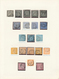 Baden - Marken Und Briefe: 1851/1867, Gestempelte Sammlung Von 134 Marken Sauber Auf Blanko-Blättern - Andere & Zonder Classificatie