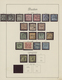 Baden - Marken Und Briefe: 1851/1868, Gestempelte Sammlung Von 50 Marken Auf Albenblättern Mit Nette - Andere & Zonder Classificatie