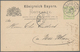 Bayern - Ganzsachen: 1886/88, Sammlung Von Ca. 860 Gebrauchte Ganzsachenkarten, Dabei Auch Einige Mi - Andere & Zonder Classificatie