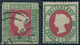 Helgoland - Marken Und Briefe: 1867/1879, Sammlungsbestand Von 45 Marken Auf Albenblatt Und Auf Stec - Heligoland