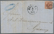 Schleswig-Holstein - Marken Und Briefe: 1855/1861, Sieben Briefe Je Frankiert Mit Dänemark-Marken Un - Andere & Zonder Classificatie