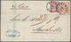 Norddeutscher Bund - Marken Und Briefe: 1968/1871 (ca.), Partie Von Ca. 160 Belegen, Dabei Bunt-, Fa - Sonstige & Ohne Zuordnung