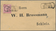 Delcampe - Norddeutscher Bund - Marken Und Briefe: 1968/1871 (ca.), Partie Von Ca. 160 Belegen, Dabei Bunt-, Fa - Otros & Sin Clasificación