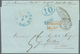 Transatlantikmail: 1823-1865 USA-Europe Transatlantic Mail: Collection Of 32 Stampless Covers From T - Europe (Other)