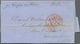Transatlantikmail: 1851/1860, Seven Folded Letters From USA To Europe And Vice Versa. Interesting Lo - Otros - Europa