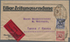 Delcampe - Deutsches Reich: 1872/1935 Ca., DRUCKSACHEN, Reichhaltiger Sammlungsbestand Mit Ca.200 Belegen Ab Br - Verzamelingen