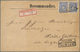 Delcampe - Deutsches Reich: 1875/1900, Gehaltvoller Sammlungsbestand Mit Ca.100 Belegen Ab Pfennige Bis Krone/A - Verzamelingen