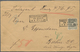 Delcampe - Deutsches Reich: 1875/1900, Gehaltvoller Sammlungsbestand Mit Ca.100 Belegen Ab Pfennige Bis Krone/A - Verzamelingen