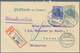 Deutsches Reich: 1890/1944 Ca., Reichhaltiger Posten Mit Ca.280 Belegen, Dabei Einschreiben, Eilbote - Colecciones