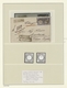 Deutsches Reich - Brustschild: 1872, Umfangreiche Spezialsammlung Der PLATTENFEHLER 2 Gr. Ultramarin - Colecciones