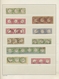 Deutsches Reich - Brustschild: 1872/74, Spezialsammlung GROSSER BRUSTSCHILD In GESTEMPLTEN EINHEITEN - Colecciones