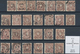 Deutsches Reich - Pfennige: 1875/79, 25 Und 50 Pfennige, Engrospartie Für Den Spezialisten: Ca. 89x - Verzamelingen