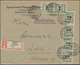 Deutsches Reich - Inflation: 1918/1923, Interessanter Posten Von Ca. 117 Belegen,dabei Paketkarten, - Verzamelingen