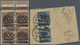 Deutsches Reich - Inflation: 1918/1923, Meist Gestempeltes Lot Auf Steckkarten/alten Loskarten, Alle - Colecciones