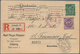 Deutsches Reich - Inflation: 1919/1923, Reichhaltiger Posten Mit Ca.230 Belegen, Dabei Einschreiben, - Colecciones