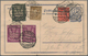 Delcampe - Deutsches Reich - Inflation: 1919/1923, Vielseitige Partie Von Ca. 400 Briefen, Karten Und Gebraucht - Colecciones