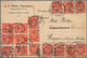 Deutsches Reich - Inflation: 1921/1923, Vielseitige Partie Von Ca. 180 Briefen Und Karten, Soweit Er - Colecciones
