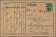 Deutsches Reich - Inflation: 1923, GEBÜHR BEZAHLT / TAXE PERCUE, Umfangreicher Posten Mit über 350 B - Colecciones