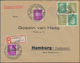 Delcampe - Deutsches Reich - Weimar: 1923/1933, Interessanter Sammlungsbestand Mit Ca.190 Belegen, Dabei Einsch - Verzamelingen