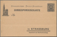 Deutsches Reich - Privatpost (Stadtpost): STRASSBURG, 1890 (ca.): Lot Von 20 Ganzsachen Ex. P 1 I Bi - Private & Lokale Post