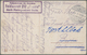 Deutsche Post In Der Türkei - Stempel: 1915/1918, Acht Belege Mit Versch. Truppenstempeln Von Sanitä - Turkse Rijk (kantoren)