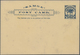 Deutsche Kolonien - Samoa - Ganzsachen: 1896/1897, J.Davis-Privatpost, Lot Von Drei Karten 1 P. Blau - Samoa