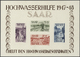 Deutsche Abstimmungsgebiete: Saargebiet: 1920/1959, Alt- Und Neusaar, In Den Hauptnummern Komplette - Unused Stamps