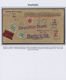 Delcampe - Danzig: 1862-1939: Umfangreiche Spezialsammlung In 6 Alben, Sauber Mit Detailierten Beschreibungen A - Andere & Zonder Classificatie