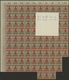 Delcampe - Danzig: 1920, Netzunterdrucke Nr. 27-30 In Kompletten Druckbogen, Dazu 595 Marken Aus Nr. 26-31 Und - Otros & Sin Clasificación