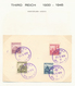 Delcampe - Sudetenland: 1938, Sammlung Von Ca. 43 Briefen Und Karten Mit Entsprechenden Notstempeln In Guter Vi - Sudetes