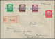 Dt. Besetzung II WK - Elsass: 1940/1941, Elsass-Lothringen, Interessante Partie Mit 24 Belegen, Dabe - Besetzungen 1938-45