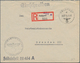 Feldpost 2. Weltkrieg: 1940/1945, Sammlungsbestand Von Ca. 280 Feldpost-Einschreibe-Briefen Div. Ein - Otros & Sin Clasificación