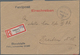 Feldpost 2. Weltkrieg: 1940/1945, Sammlungsbestand Von Ca. 280 Feldpost-Einschreibe-Briefen Div. Ein - Other & Unclassified