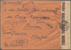 Zensurpost: 1942/45 9 Registered Letters All To Geneva To The Red Cross, From Transnistria, Romania - Andere & Zonder Classificatie