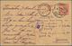 Kriegsgefangenen-Lagerpost: 1901/1948 (ca.), Mehr Als 100 Belege, Dabei Postkarte Aus St. Helena (Bu - Otros & Sin Clasificación