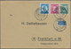 Delcampe - Deutschland Nach 1945: 1945/1970 (ca.), Rd. 560 Belege Mit Etwas Zonen, Bundesrepublik (hier Gute Fr - Verzamelingen