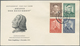 Deutschland Nach 1945: 1949/1959, Partie Von 18 Briefen/Karten Mit Frankaturen Bund/Berlin Sowie Auc - Collections