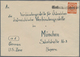 Delcampe - Alliierte Besetzung - Notstempel: Bizone: 1946/1948, Gehaltvolle Partie Mit Ca.35 Briefen, Karten Un - Otros & Sin Clasificación