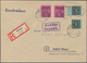 Delcampe - Sowjetische Zone Und DDR: 1945/1960 Ca., Interessanter Posten Mit Ca.100 Belegen, Dabei Viele Besser - Verzamelingen