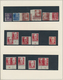 Sowjetische Zone - Allgemeine Ausgaben: 1948, Köpfe-Serie, Spezialpartie Von 28 Marken, Dabei Borken - Sonstige & Ohne Zuordnung