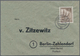 Delcampe - Berlin: 1850/1992 (ca.), Fast Nur Bis 1955, Vielseitige Partie Von Ca. 155 Belegen, Dabei Dt.Reich-V - Cartas & Documentos