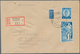 Französische Zone - Baden: 1946/1949, Partie Von 43 Briefen/Karten Mit Frankaturen Freimarken Und Au - Andere & Zonder Classificatie