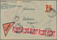 Saarland (1947/56): 1945-1955, Posten Mit Rund 45 Belegen, Zumeist R-Briefe Mit Vielen Unterschiedli - Nuevos