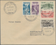 Delcampe - Saarland (1947/56): 1947/1959, Partie Von 33 Philatelistischen Belegen, Dabei Attraktive Frankaturen - Unused Stamps