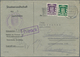 Saarland (1947/56) - Dienstmarken: 1950/1953, Lot Von 13 Dienstbriefen Mit Frankaturen Der Wappen-Au - Otros & Sin Clasificación