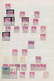 Delcampe - Bizone: 1948/51, BAUTEN-Spezialsammlung Gestempelt Nach Zähnungen, Wasserzeichen Und Typen Im Steckb - Autres & Non Classés